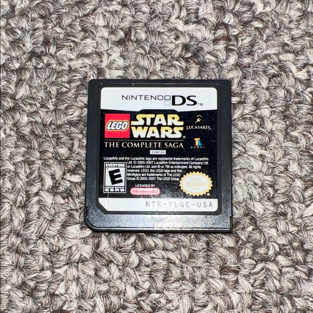 Nintendo DS LEGO Star Wars Game Cartridge - Black